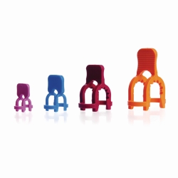 Clip assortment KECK&trade;, POM, for spherical joints