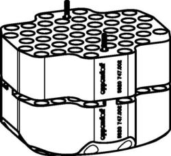 Adaptateur pour rotor libre S-4xUniversal-Large