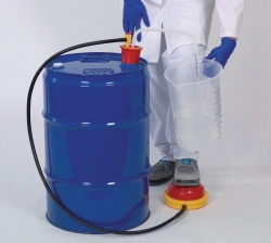 Einweg-Fußpumpen OTAL®, mit Förderrohren aus PE