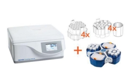 Centrifugeuse 5910 Ri (Produit de laboratoire g&eacute;n&eacute;ral) avec rotor S-4xUniversal, y compris nacelles universelles, adaptateurs pour tubes et flacons jusqu&agrave; 250 ml et plaques