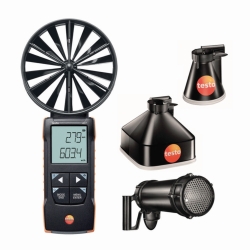 An&eacute;mom&egrave;tre &agrave; h&eacute;lice testo 417, Kit dentonnoirs 2