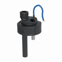 Tap&oacute;n de seguridad para residuos, S 60/61, con control de nivel, PTFE, conductor electrost&aacute;tico