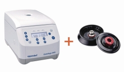 Microcentrifugeuse 5425 (IVD), avec clavier &agrave; membrane, avec rotor &eacute;tanche aux a&eacute;rosols FA-24x2 et couvercle QuickLock&reg; Pro
