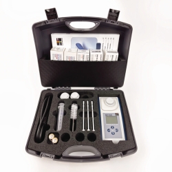 Photometer MD150 Cl-Br-pH-CyA-TA-Ca, mit Reagenztabletten