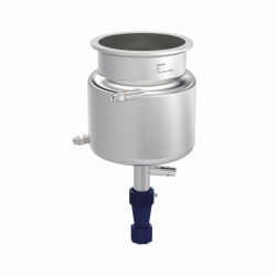 Reactor vessels for laboratory reactors LR-5.ST, stainless steel, with bottom discharge valve