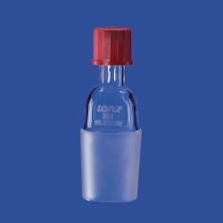 Gewinderohre mit NS-Kern, DURAN®-Rohr, mit Kappe und Dichtung