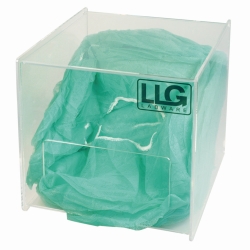 Dispensador universal LLG, vidrio acrílico