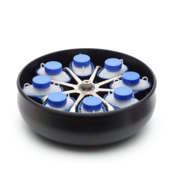 Ausschwingrotoren mit ovalen Bechern f&uuml;r Bioprocessing-Zentrifugen BIOS 16