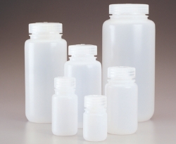 Weithalsflasche Nalgene™, LDPE, mit Schraubverschluss, PP
