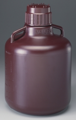 Aspirator Carboys Nalgene&trade;, amber, with handle