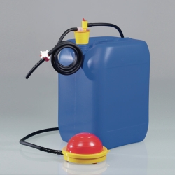 Fußpumpen OTAL®, PP, mit Schlauch und Hahn