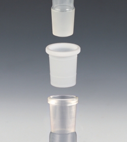 Manguitos, junta cónica, PTFE