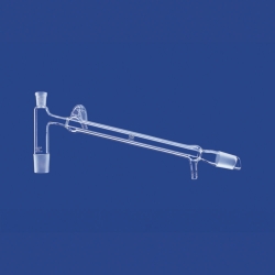 Destillierbrücken mit Liebig-Kühler und Olive, DURAN®-Rohr