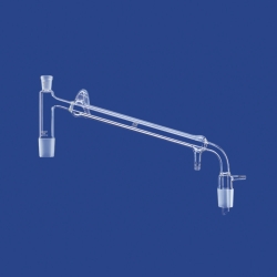 Destillierbr&uuml;cken mit Liebig-K&uuml;hler und Vakuumvorsto&szlig;, DURAN&reg;-Rohr