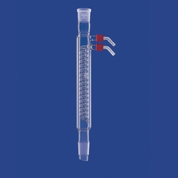 Intensivkühler, DURAN®-Rohr, mit Kunststoff-Oliven