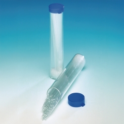 Melting point tubes, soda glass, sealed one end