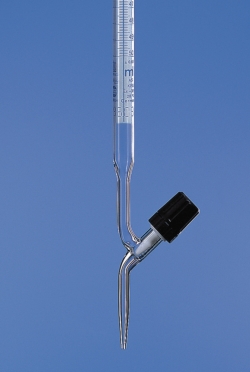 Burettes, with straight valve cock, borosilicate glass 3.3, Class AS