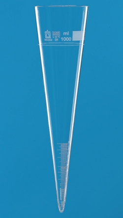 Sedimentiergefäße nach Imhoff, Borosilikatglas 3.3.