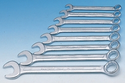 Jeu de cl&eacute;s mixtes, &agrave; oeil et plates