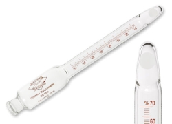 Butirómetro para nata según estandares nacionales