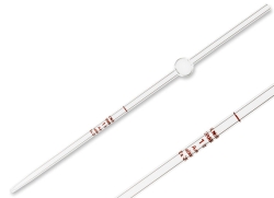 Pipeta para alcohol amilíco con una bola, 1 ml