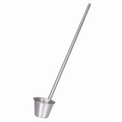 Becher de pr&eacute;l&egrave;vement, acier inox V2A, st&eacute;rilisable
