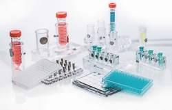 Magnetische Racks f&uuml;r Trennverfahren mittels magnetischer Nanopartikel, f&uuml;r 96-well Platten