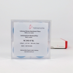 Filtre à membrane, nitrate de cellulose, non stérile