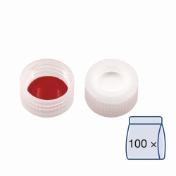 Cierres de rosca N 9, PP, montados