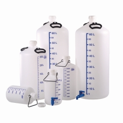 Botellas de almacenamiento, HDPE