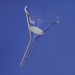 Entonnoir filtrant en verre borosilicat&eacute; 3.3, VitraPOR&reg;, forme conique