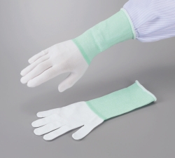 Unterziehhandschuhe, ASPURE lang, weiß, Nylon