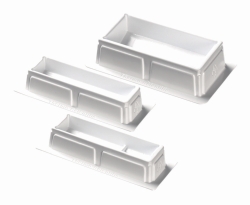 Recipiente de pipeteado de varios canales