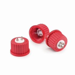 Connection cap systems, PBT, with PTFE insert