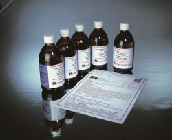 Standards de r&eacute;f&eacute;rence Pt-Co pour liquides